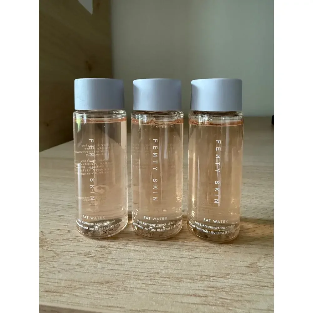 $54 Fenty Skin Fat Water Pore-Refining Toner Serum Bundle of 3 50mL New
